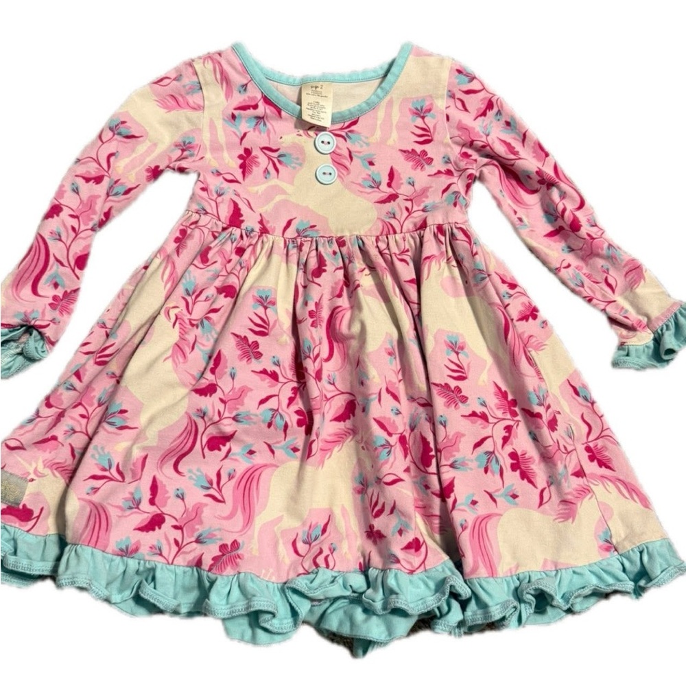 Eleanor rose 2t unicorn dress